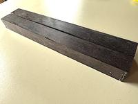 African Blackwood Turning Square - 1-1/2 x 16"+ (2 pcs)